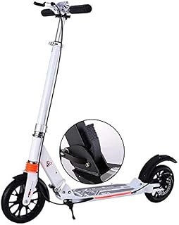 Scooters for Kids Scooters for Adults Foldable Adult Kick Scooters With Disc Brakes, 2-Wheel Commuter Scooters With Big Wheels, Birthday Gifts For Adults/Teens/Kids, Up To 100kg, Non-Electric
