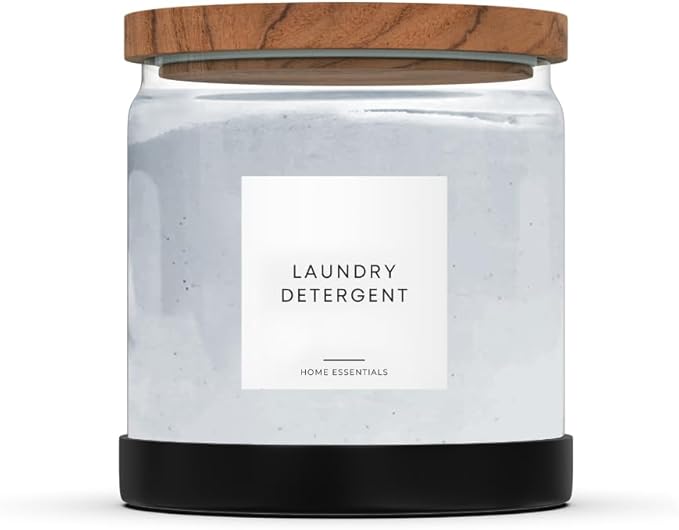 Laundry Pods Container - Half Gallon Laundry Detergent Holder, Pod