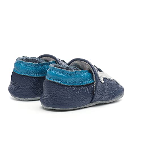 Peggy Piggy Baby Shoes Boys Girls Leather Walking Sneakers First Walking Shoes Infant Cartoon Slippers Crib Shoes 6 12 18 Months thumb #1