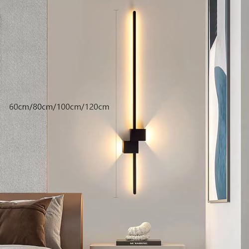 Apliques de Pared Interior con Mando Lámpara Regulable para Evitar Fatiga 6