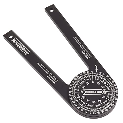 Miter Saw Protractor Efficient Aluminum Alloy Miter Saw Protractor for Carpenter Woodworking Carpenter Plumber Building Trades