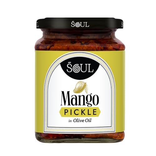 ADF Soul top-selling Mango Pickle made in 100% Olive Oil | tart, spicy, and irresistibly nostalgic. | 265g