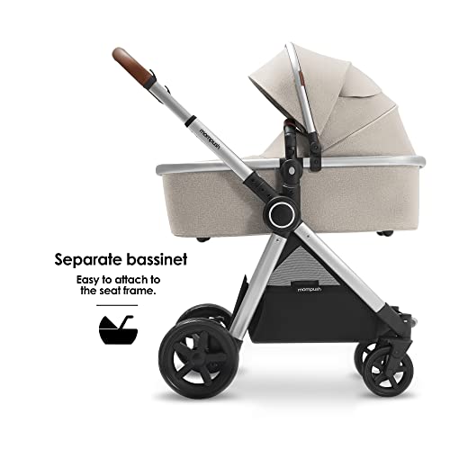 Mompush Ultimate2 Baby Stroller With Removable Bassinet - Full-Size Strollers For Comfortable Outings Toddler Reversible Seat Smooth Glide #TOP3
