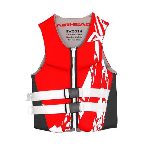 Airhead Swoosh Kwik-Dry Neolite Life Jacket, US Coast Goard Approved Type III Life Jacket, Adult and Youth Sizes by AIRHEAD - Used condition - US$39.91