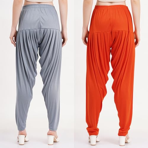 Image of Buy That Trendz Patiala Salwar for Women Relaxed Fit Viscose Patiyala Salwar Harem Bottom Pants