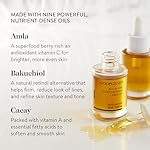 goop Beauty Nutrient Face Oil | Anti Aging Moisturizer for Smooth Skin Texture & Wrinkles | Bakuchiol, Cacay, & Organic Amla | 1 fl oz - Image 3