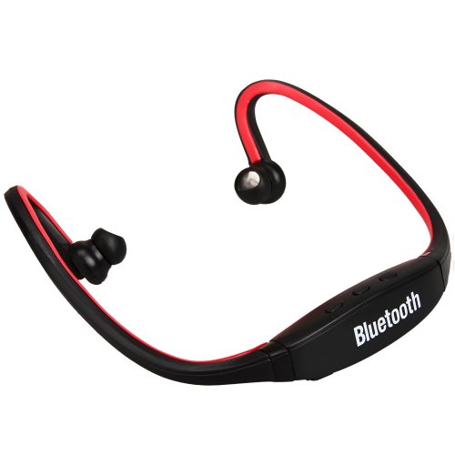 Red Sports Wireless Bluetooth Headset Headphone for Symbian OS ONLY