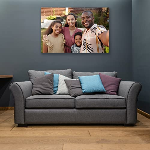 Generic Custom Canvas Prints With Your Photos Framed Canvas Customized Wall Art Personalized Canvas Pictures For Pet/Family Gifts For Mom/Men/Women 8 X 10 thumb #5