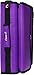 Case it Sidekick 2-Inch O-Ring Zipper Binder with Removable Tab File, Purple, D-901-PUR