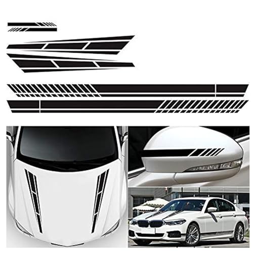 Autocollant Décoration Carrosserie Audi A6 Stickers Voiture Look Sportif - 2