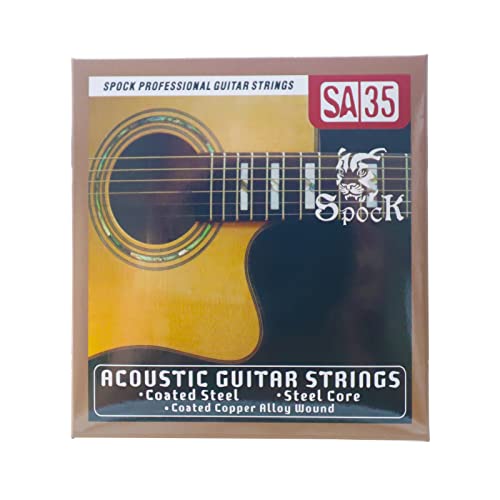 Acoustic Guitar Strings,Bronze Coated Copper Alloy Wound High Carbon Stainless Steel Acoustic Strings,Normal Tension，Light,11-52 Gauge #TOP29