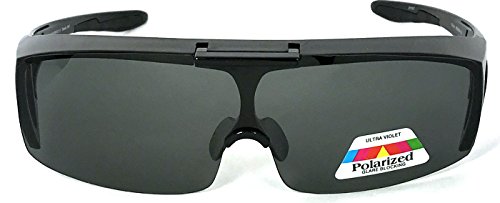 VeryHobby® Polarized FLIP UP FIT OVER Sunglasses Cover Rx Glasses Side Shield2