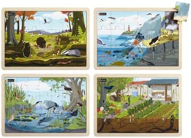 Puzzles bois Dessus-Dessous