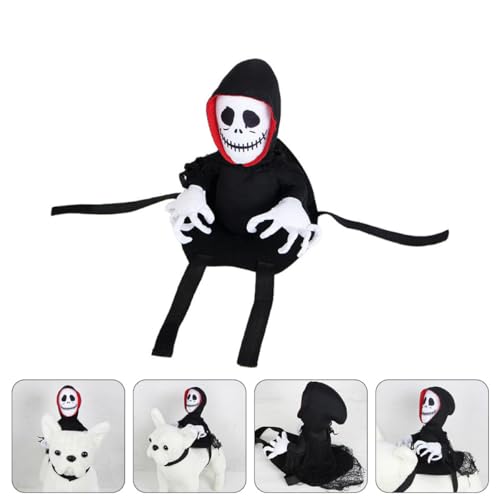 Disfraz de perro para Halloween talla S negro miniatura 7