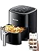 Proscenic T22 Friteuse sans huile,Friteuse à air 5,0L en acier inoxydable avec l’écran LED tactile, 11 programmes prédéfinis/ Cuisiner personnalisé/ Multiple Fonction/ App contrôle/ 1500W,100 recettes