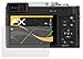 Produktbild atFoliX Panzerfolie kompatibel mit Panasonic Lumix DC-TZ96 Schutzfolie, entspiegelnde und stoßdämpfende FX Folie (3X)