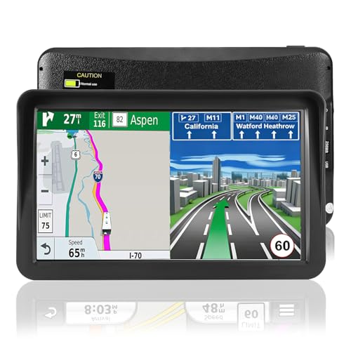 Car GPS Navigation, 2025 Map 9 inch Touch Screen Car GPS Navigation System, Voice Turn Direction Guidance, Support Speed and Red Light Warning(Free Update Lifetime Map) - Image 3