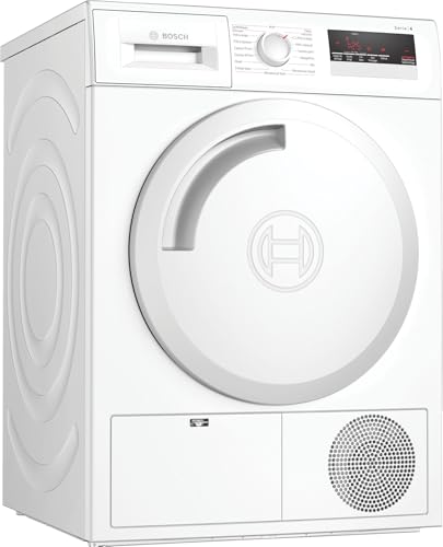 Bosch électroménager WTH85V02FF Sèche-linge frontal pompe à chaleur Série 4 - AutoDry - Pose libre - 8 kg -112l - Blanc