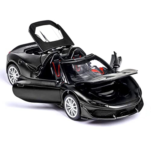 Image of 1:32 J50 Diecast Metal Toy Car for Kid Pullback Light Sound