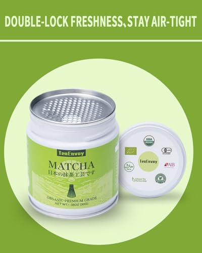 Té Matcha Orgánico Premium 1.06 onzas miniatura 3