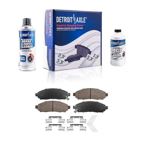 Image of Detroit Axle - Front Brake Pads for 2005-2025 Nissan Frontier 2005-2012