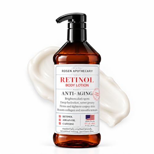 Retinol Body Lotion 480ml - Anti-Aging Firming Body Lotion for Crepey Skin