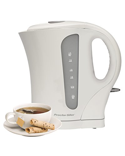 Hervidor Eléctrico Inalámbrico Proctor Silex 1.7L Blanco miniatura 1