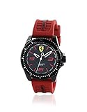 Gehäusedicke 10,0 mm Scuderia Ferrari Herren Analog Quarz Uhr mit Silikon Armband 870030