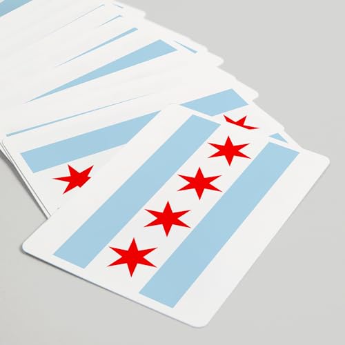 Lantern Press Baraja de Poker Chicago Illinois 52 Cartas miniatura 5