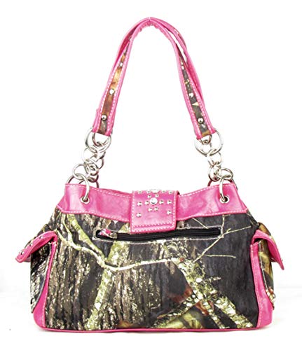 Women's Belt Buckle Purse Camou Handbag Purse in 5 colors3