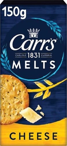 Carr's Melts Cheese Crackers, 150 g (Pack of 1)