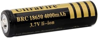Rechargeable Battery Large Capacity 4000mAh Flashlight 18650 Lithium Battery 18650 Black Gold 4000mah
