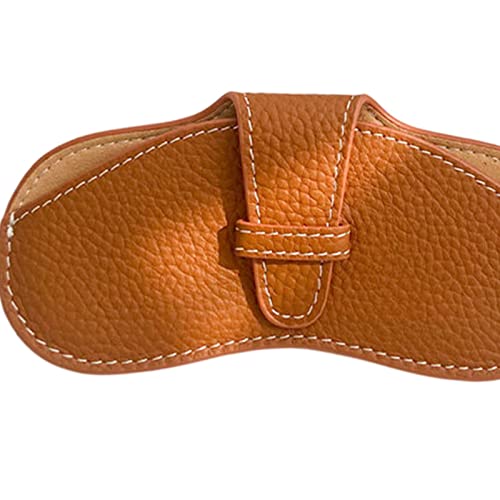 Milageto Estojo macio para óculos, bolsa para óculos de sol, leve e elegante, capa protetora de arma