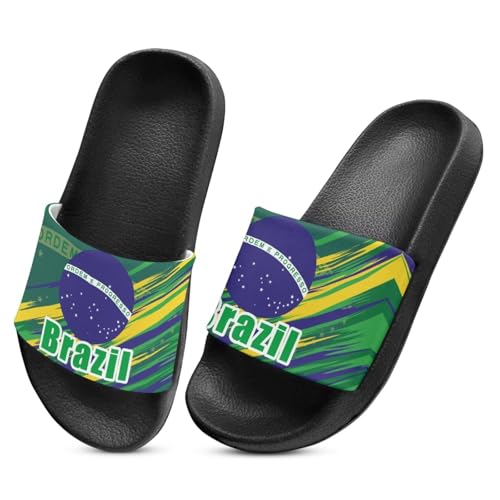Image of Slides for Boys Girls Quick Drying Kids Slides Sandals Non-Slip