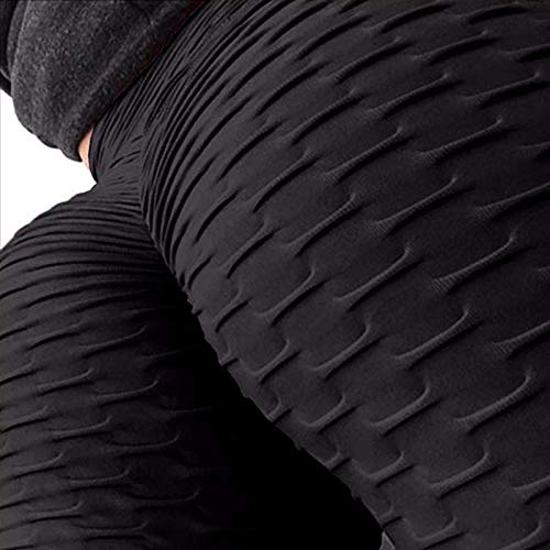 KEAIDO Calça legging feminina TIK Tok levanta o bumbum, calça de ioga de cintura alta, controle de b