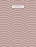  Notebook Blast-Off Bronze Color Kawaii Wave Cupcakes Patterns Cover Lined Journal: Management, Daily Journal, Work List, A4, 21.59 x 27.94 cm, Financial, College, 8.5 x 11 inch, Planning, 110 Pages