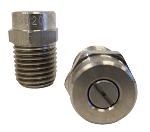 Ultimate Washer Uw16-Se1421 1/4" Male Npt Screw Type Surface Cleaner Nozzle, 25 Degree 2.0 Orifice Spray Tip #TOP6