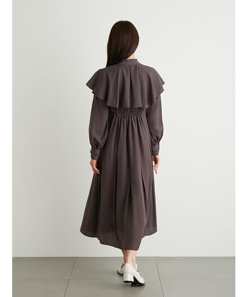 23SS 美品 LILYBROWN リリーブラウンシアージャガードワンピース LILY BROWN（リリーブラウン）の「シアージャガードワンピース