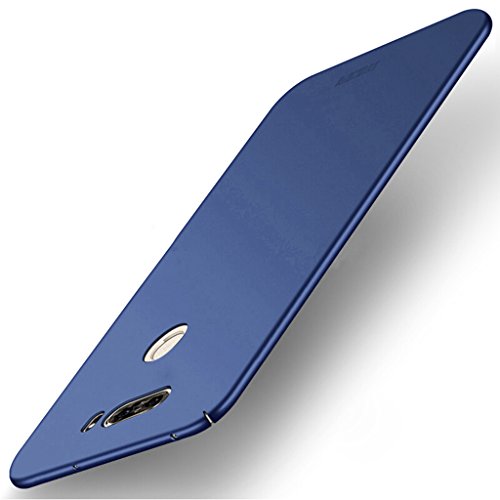 KaiTelin LG V30 Espalda Funda - Ultra Delgado PC Cubierta Trasera Cáscara Duro Escudo Protectora Carcasa para LG V30 Teléfono Inteligente Cubierta Posterior Funda - Azul