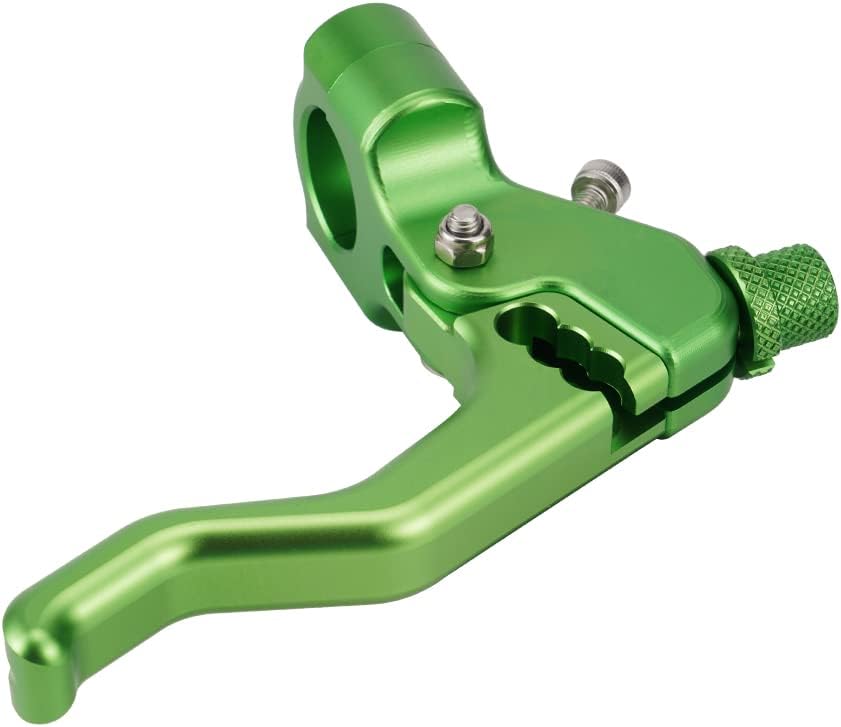 NICECNC Motorcycle Performance Stunt Clutch Lever Aluminium Universal Compatible with Kawasaki KX 65 80 85 100 125 250 500 1995-16 KX250F 450F 2004-16 KDX200 220, KLX250 300 250S 400 03-05,See fitment