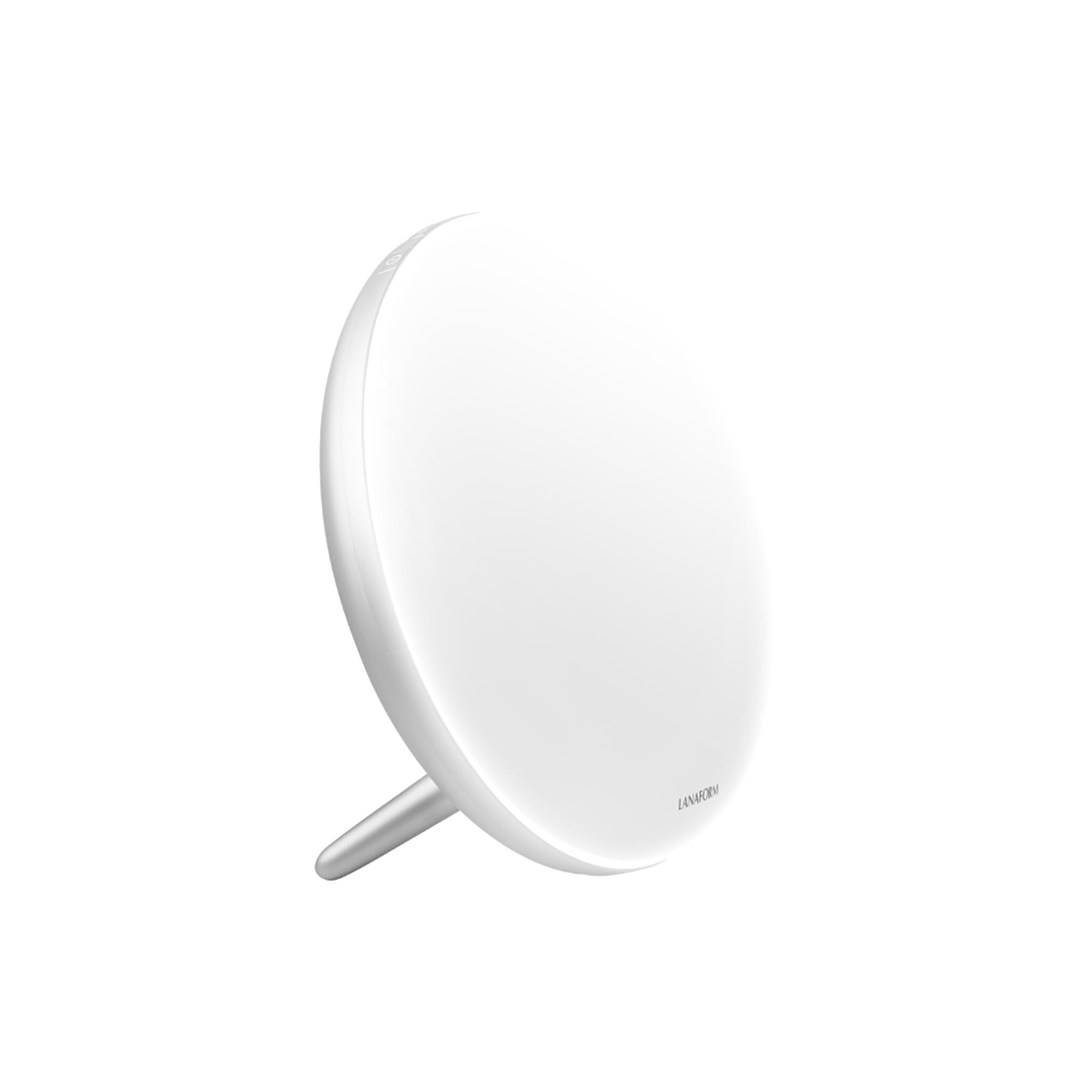 Lanaform Lumino LED Silver - Lámpara De Terapia De Luz - 10000 Lux - CONDUJO - Libre De Rayos UV - 5 Intensidades Ajustables