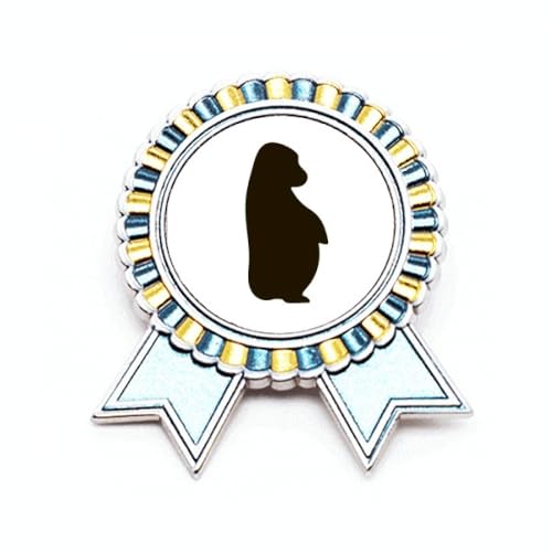Broche orang-outan noir en métal à offrir à un passionné d'animaux