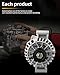 OCPTY Alternators Alternator for Ford for Escape 2001-2004,for Mazda for Tribute 2001 02 03 2004 3.0L V6,12V 110AMP 6-Groove Pulley Replaces 1L8U10300CD
