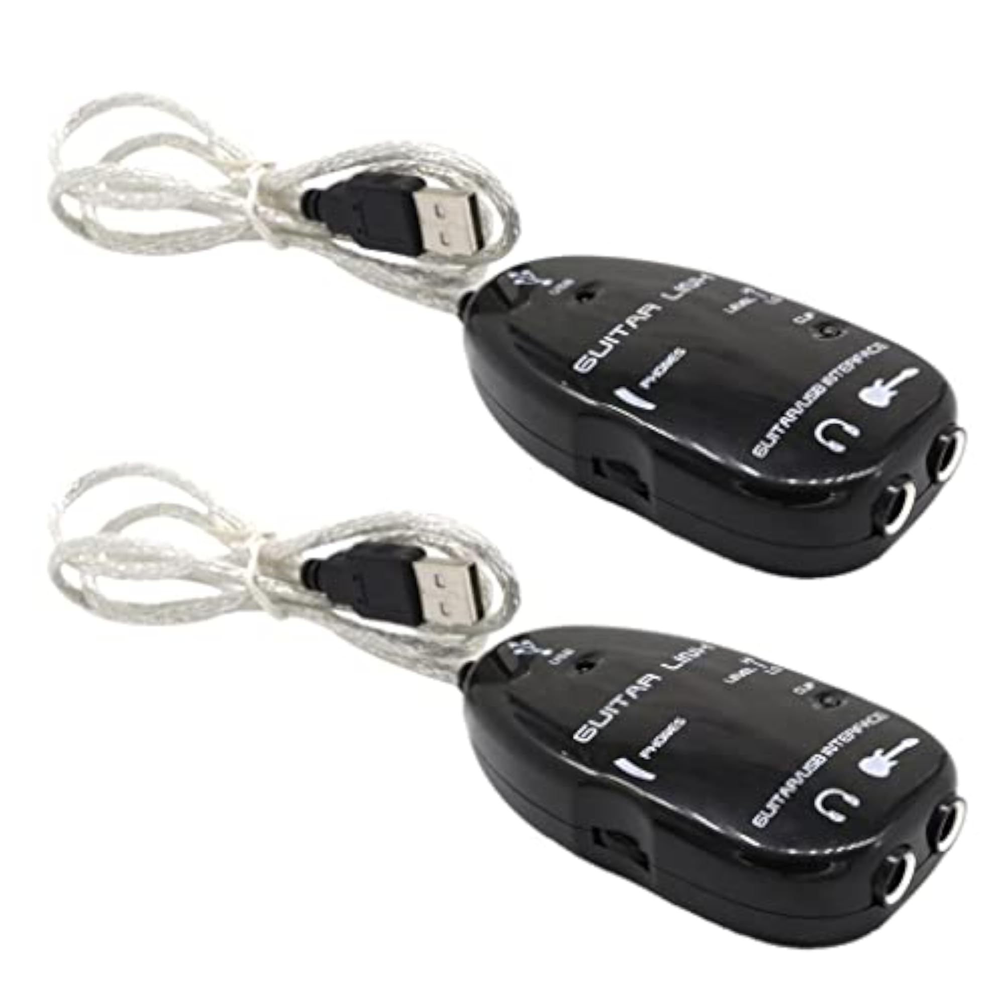 2Pieces Guitar to USB Interface Link Cable