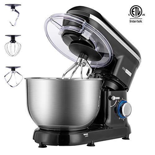 VIVOHOME Stand Mixer, 650W 6 Speed 6 Quart Tilt-Head Kitchen Electric Food Mixer
