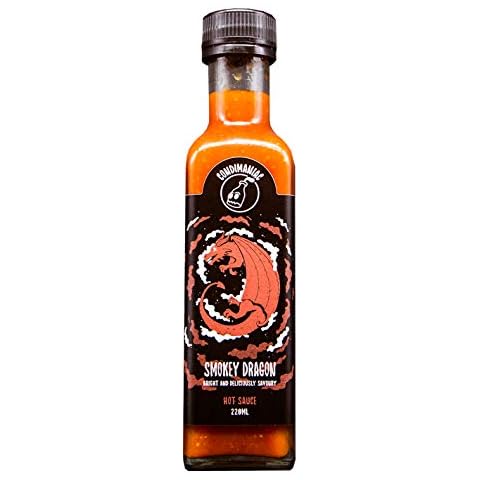 Smokey Dragon Hot Sauce (Komodo Dragon Chilli) 220ml Cover
