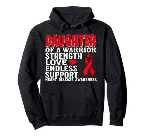 Daughter of a Warrior Heart Disease Awareness Matching Gifts �p�[�J�[