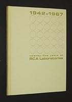 Twenty-Five Years at RCA Laboratories 1942-1967 B004BTVC9Y Book Cover
