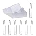 PEKYBIO Vial Insert, 6mm Clear Glass Insert Conical Base, Volume 250ul, Pack of 100