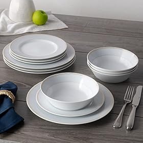 Elevate Your Dining Experience: Buy the Noritake Linen Road 12-Piece Set in Elegant White Today – Noritake